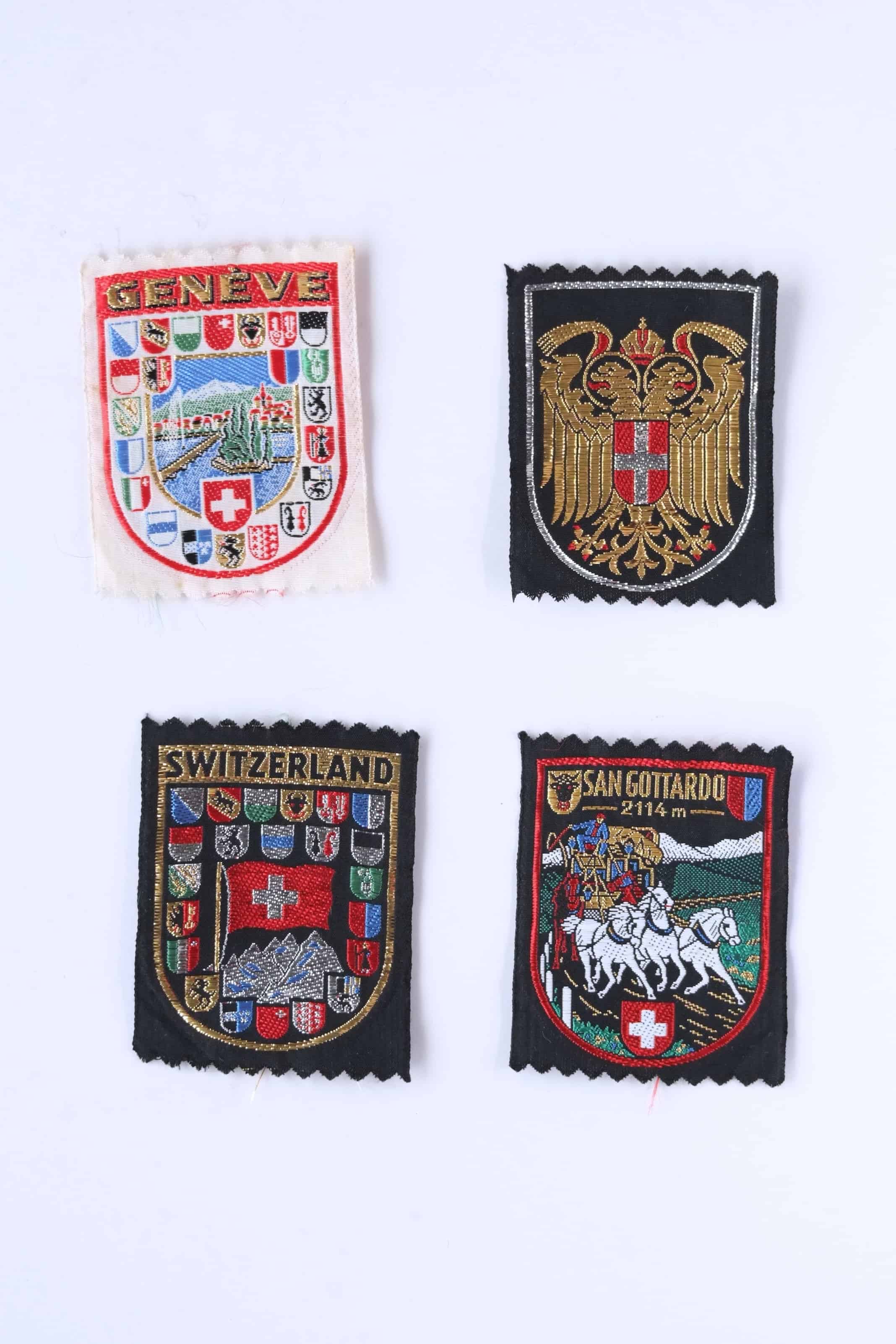 Buy Switzerland Travel Patch Embroidered Iron On Sew On Badge Souvenir Online In India - Foto 7