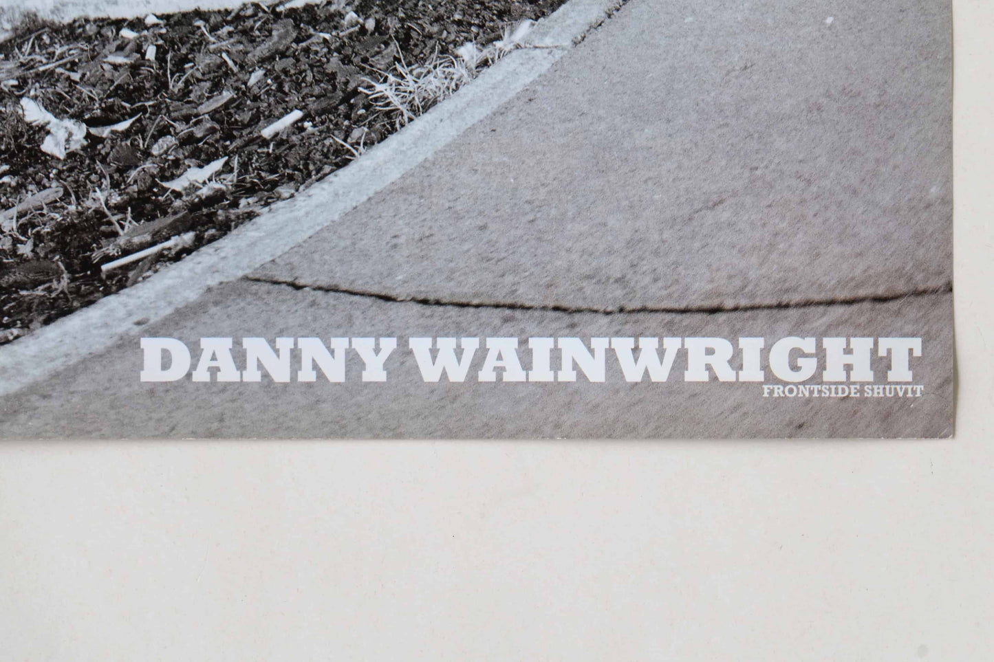 Vintage VANS Double-Sided Poster Danny Wainwright