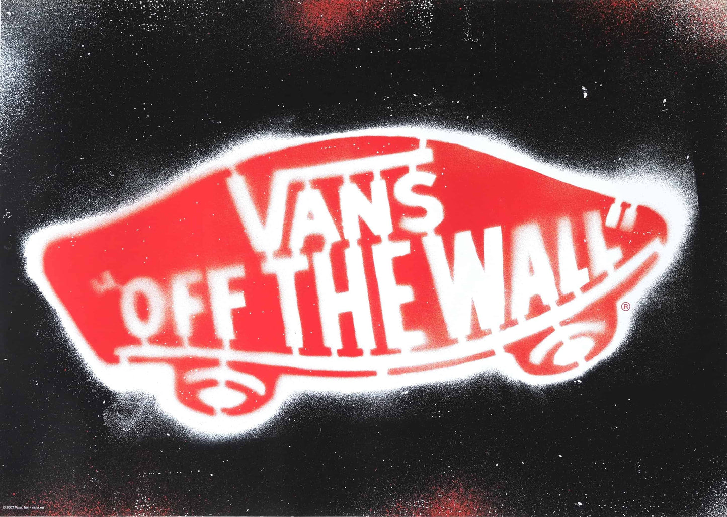 VANS Double-Sided Poster Vans Off The Wall