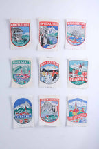 Austrian Ski Resorts Vintage Embroidered Ski Patches