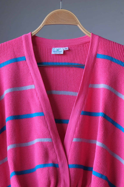 Vintage 80's Wrapround Sweater close up