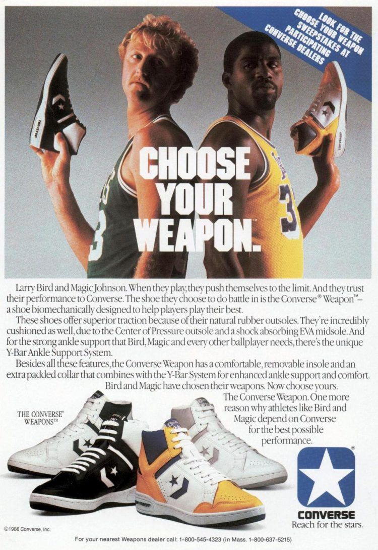 CONVERSE Choose Your Weapon poster